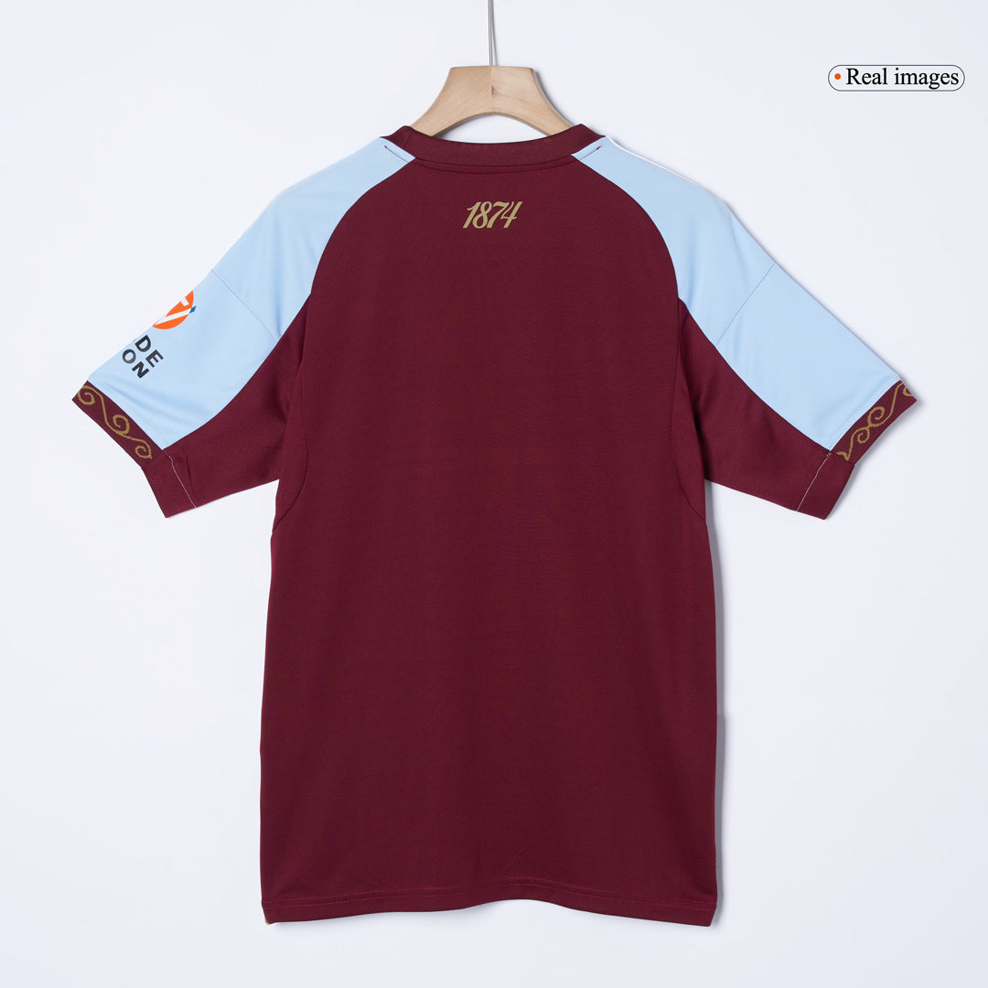Men's Aston Villa 2025/26 Home Soccer Jersey product view 8