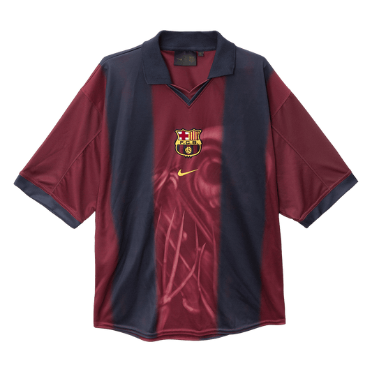 Retro Men's Barcelona 2000/01 Home Soccer Jersey product view 1