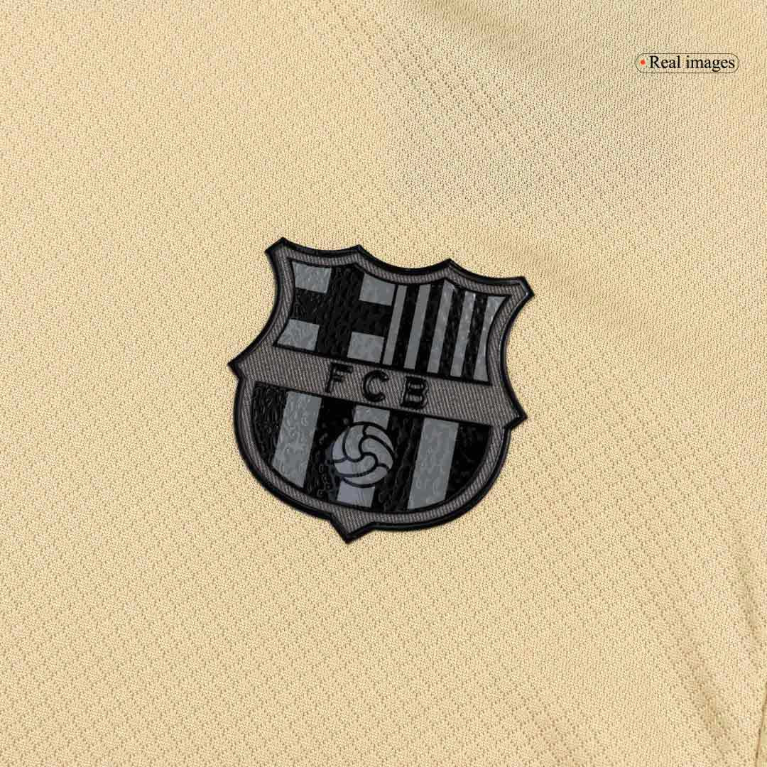 Kid's Barcelona 2025/26 Away Soccer Jersey Full Kit