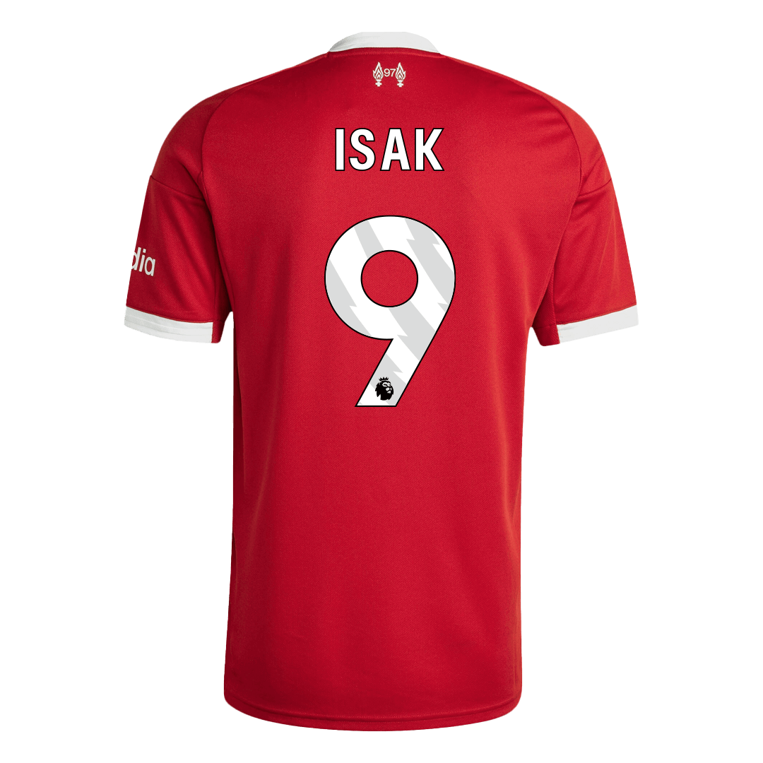 ISAK #9 Men's Liverpool 2025/26 Home Soccer Jersey product view 9