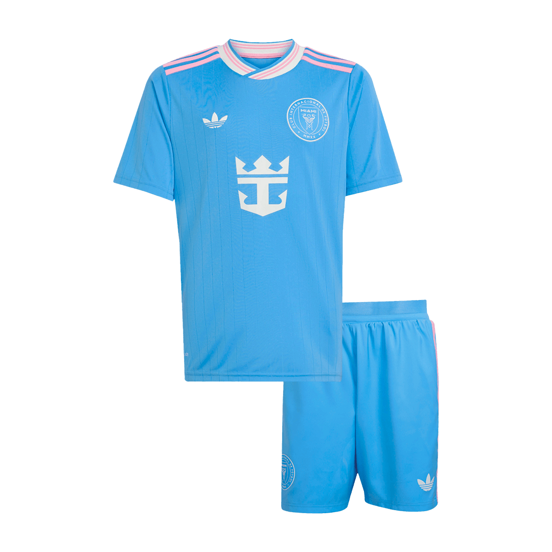 Kid's Inter Miami CF 2025 Third Away Soccer Jersey Kit