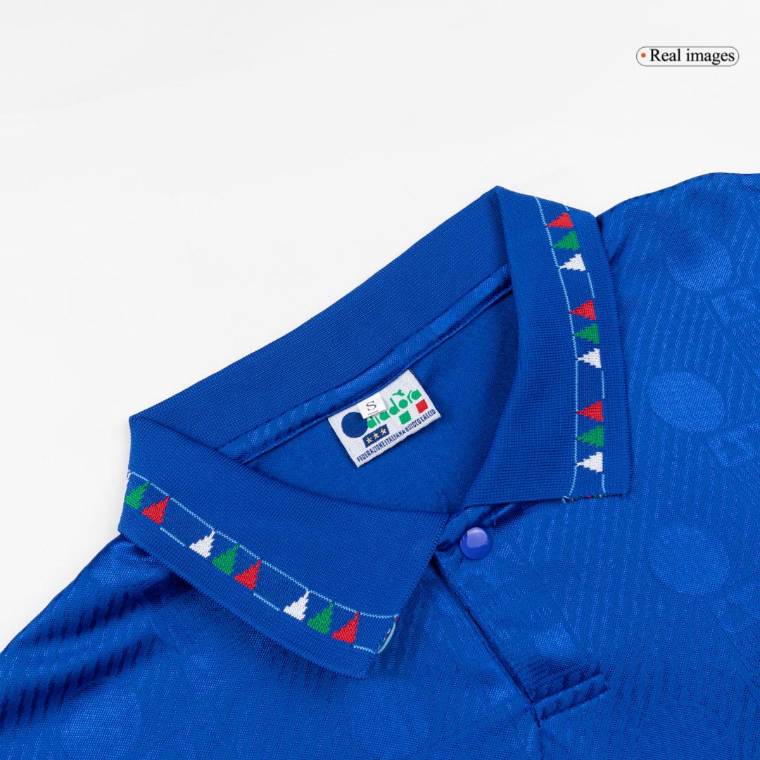 Retro Men's Italy 1994 Home Soccer Jersey product view 6