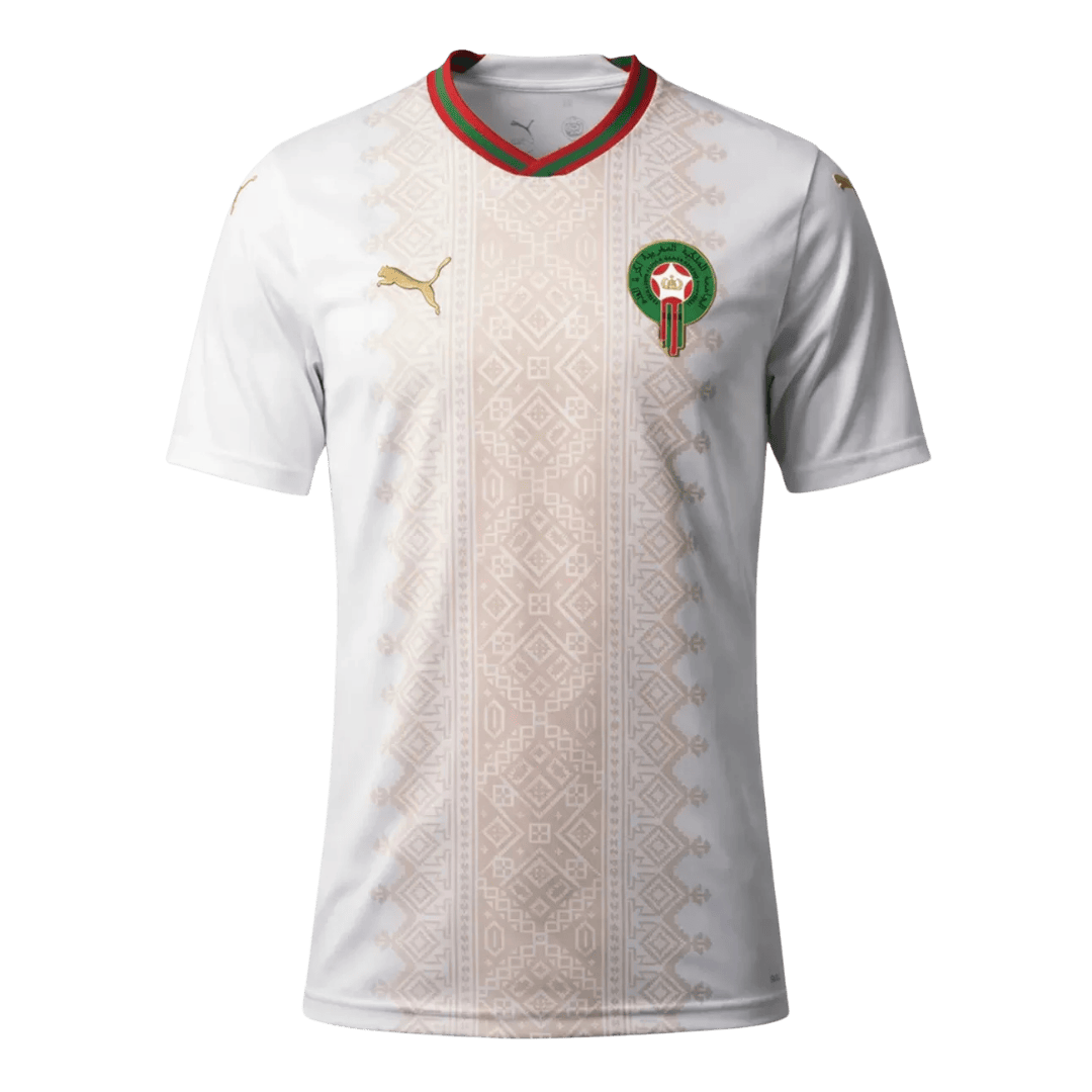 Men's Morocco World Cup 2026 Away Soccer Jersey product view 1