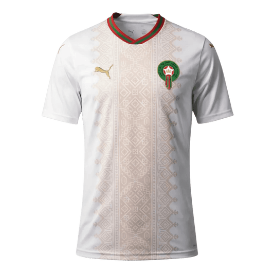 Men's Morocco World Cup 2026 Away Soccer Jersey product view 1