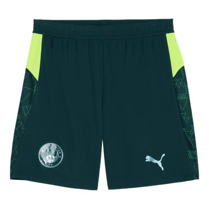Men's Manchester City 2025/26 Fourth Away Soccer Shorts product view 1