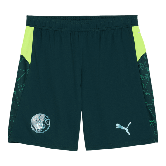 Men's Manchester City 2025/26 Fourth Away Soccer Shorts product view 1