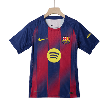 Men's Barcelona 2025/26 Player Version Home Soccer Jersey - Slim Fit product view 12