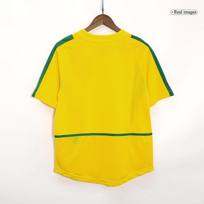 Retro Men's Brazil 2002/03 Home Soccer Jersey product view 8