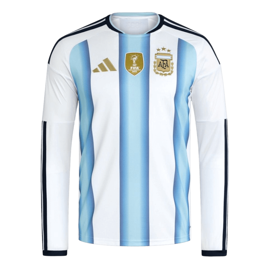 Men's Argentina World Cup 2026 Home Long Sleeve Soccer Jersey product view 1