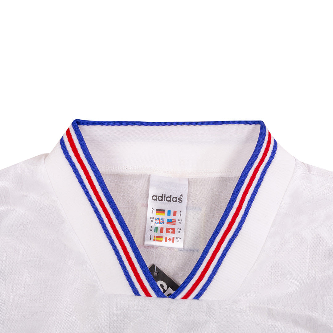 Retro Men's France 1996 Away Soccer Jersey product view 9