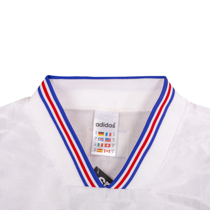 Retro Men's France 1996 Away Soccer Jersey product view 9