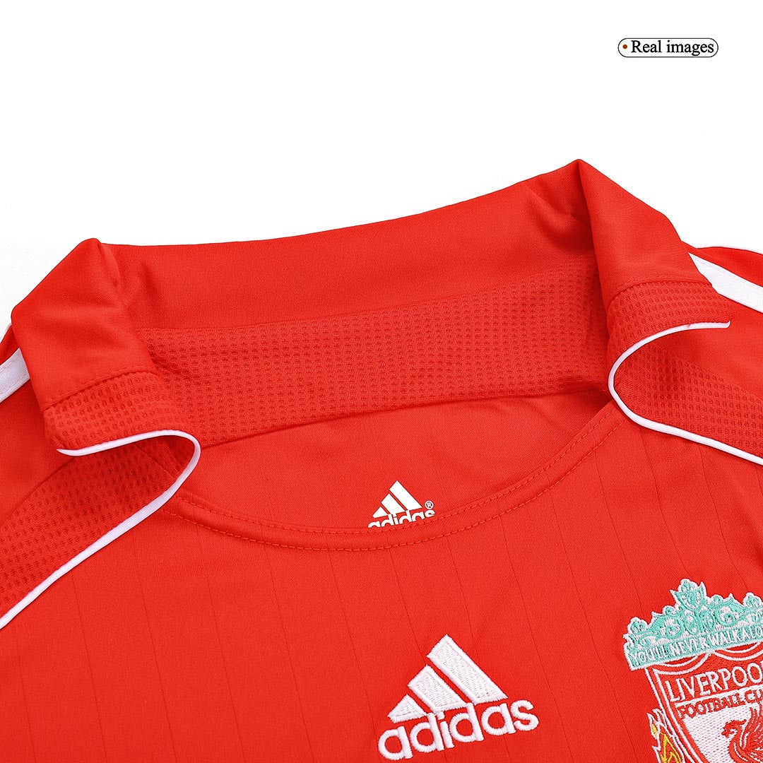 Retro Men's Liverpool 2006/07 Home Soccer Jersey product view 9