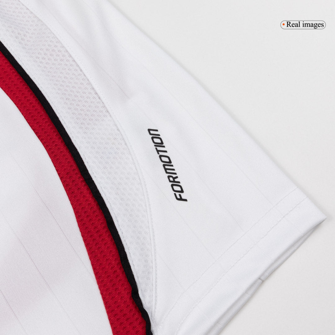 Retro Men's AC Milan 2006/07 Away Long Sleeve Soccer Jersey product view 3