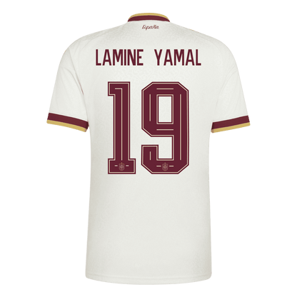LAMINE YAMAL #19 Men's Spain World Cup 2026 Champion Edition Away Soccer Jersey product view 3