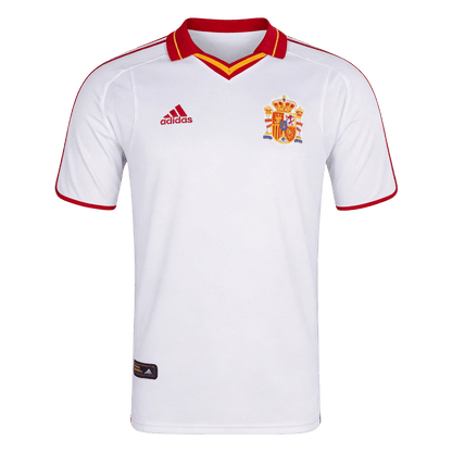 Retro Men's Spain 2000 Away Soccer Jersey product view 1