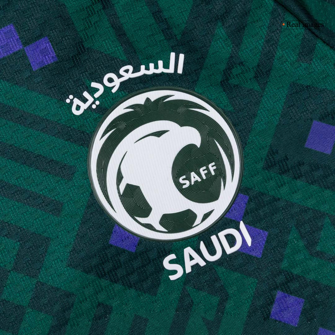 Men's Saudi Arabia World Cup 2026 Player Version Home Soccer Jersey - Slim Fit product view 7