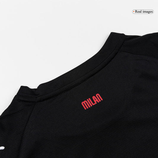 Men's AC Milan 2025/26 Home Long Sleeve Soccer Jersey product view 2