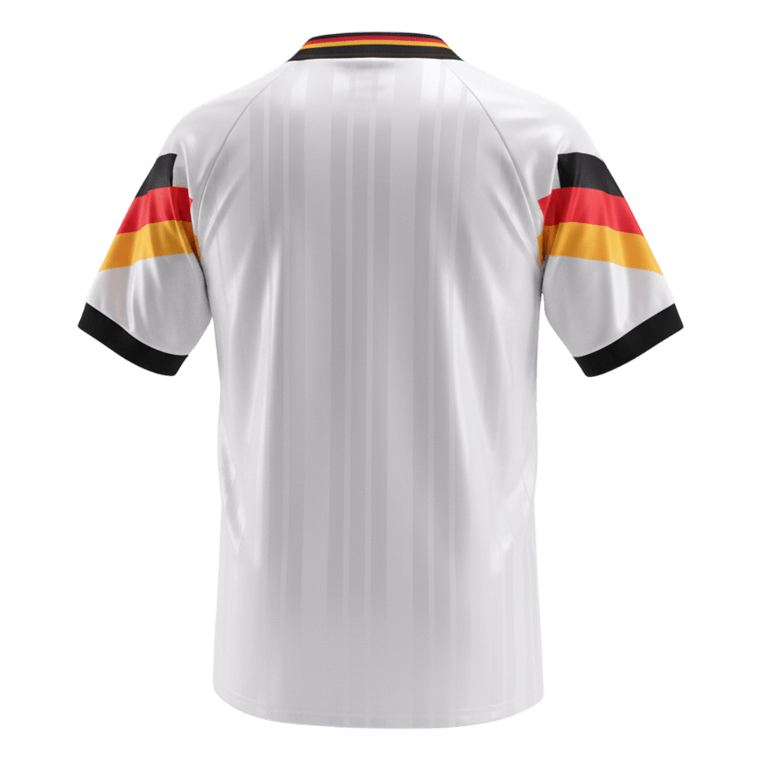Retro Men's Germany 1992 Home Soccer Jersey product view 8