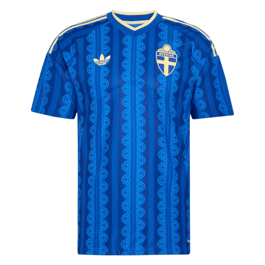 Men's Sweden World Cup 2026 Player Version Away Soccer Jersey - Slim Fit product view 1