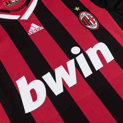 Retro Men's AC Milan 2009/10 Home Soccer Jersey product view 6