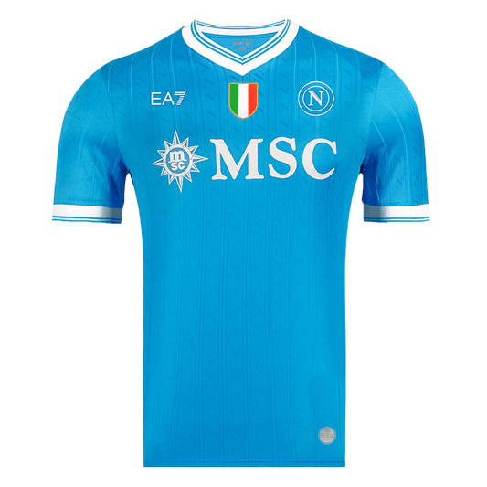 Men's Napoli 2025/26 Player Version Home Soccer Jersey - Slim Fit product view 1