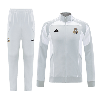 Men's Real Madrid 2025/26 Home Training Tracksuit Kit