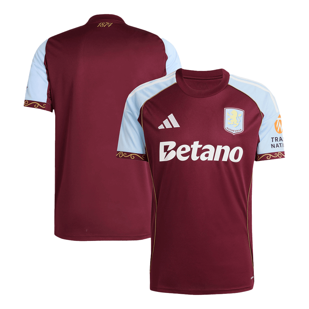 Men's Aston Villa 2025/26 Home Soccer Jersey product view 10