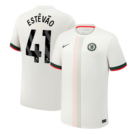 ESTÊVÃO #41 Men's Chelsea 2025/26 Away Soccer Jersey product view 1