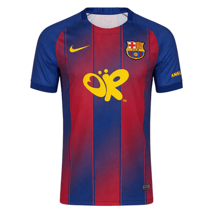 Men's Barcelona 2025/26 Home Soccer Jersey product view 1