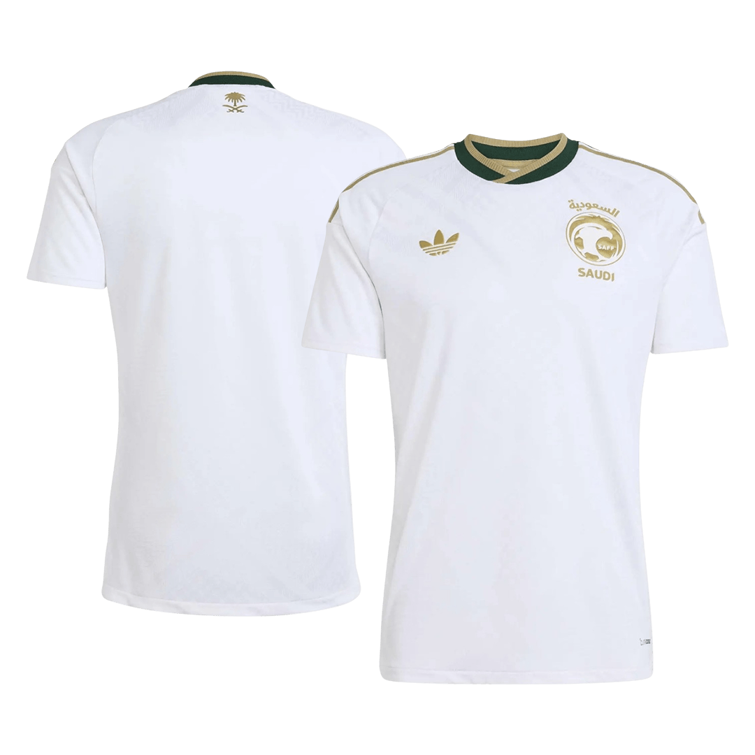 Men's Saudi Arabia World Cup 2026 Player Version Away Soccer Jersey - Slim Fit product view 2
