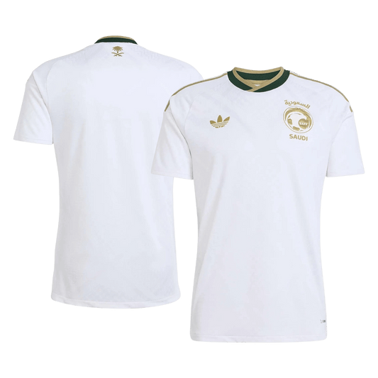 Men's Saudi Arabia World Cup 2026 Player Version Away Soccer Jersey - Slim Fit product view 2