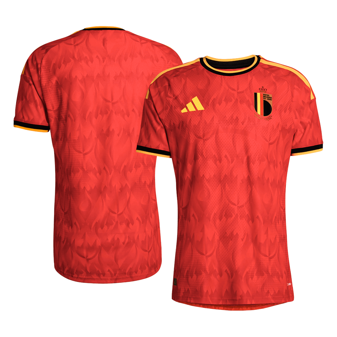 Men's Belgium World Cup 2026 Player Version Home Soccer Jersey - Slim Fit product view 8