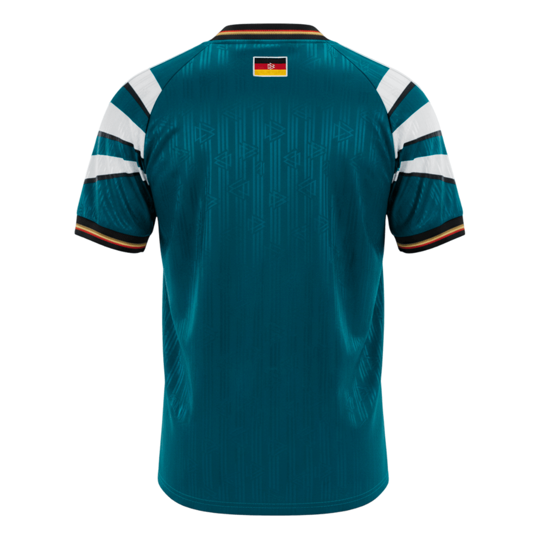 Retro Men's Germany 1996/97 Away Soccer Jersey product view 9