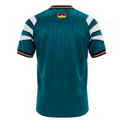 Retro Men's Germany 1996/97 Away Soccer Jersey product view 9