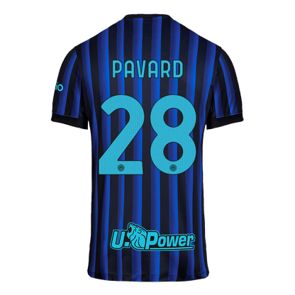 PAVARD #28 Men's Inter Milan 2025/26 Home Soccer Jersey product view 11