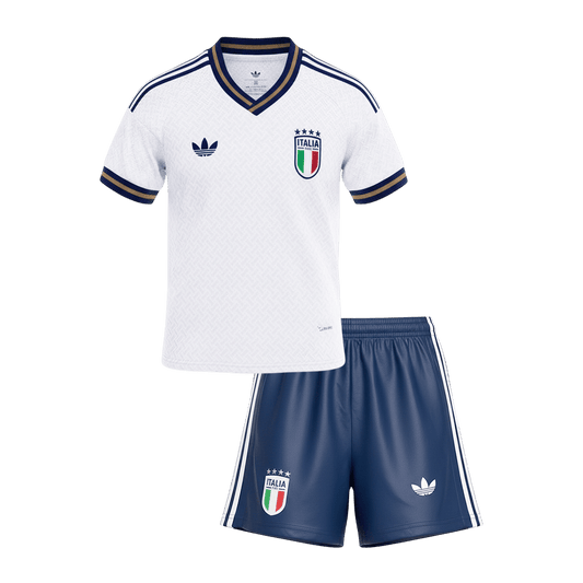 Kid's Italy World Cup 2026 Away Soccer Jersey Kit