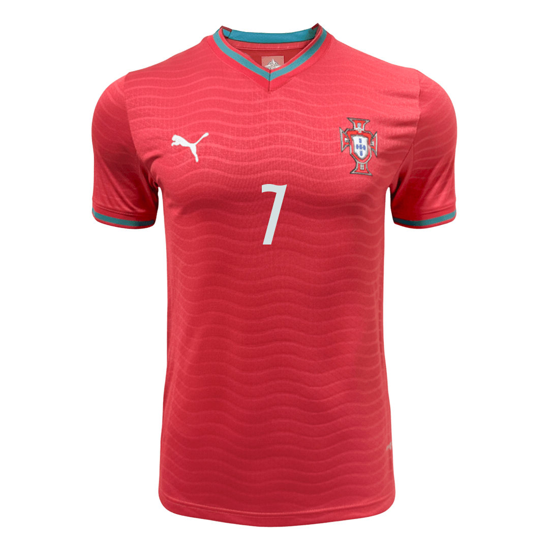 RONALDO #7 Men's Portugal World Cup 2026 Player Version Home Soccer Jersey - Slim Fit product view 9