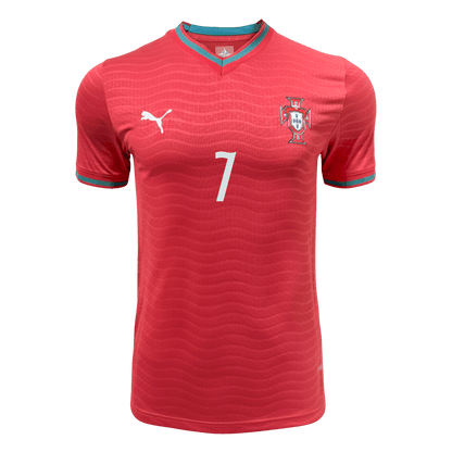 RONALDO #7 Men's Portugal World Cup 2026 Player Version Home Soccer Jersey - Slim Fit product view 9