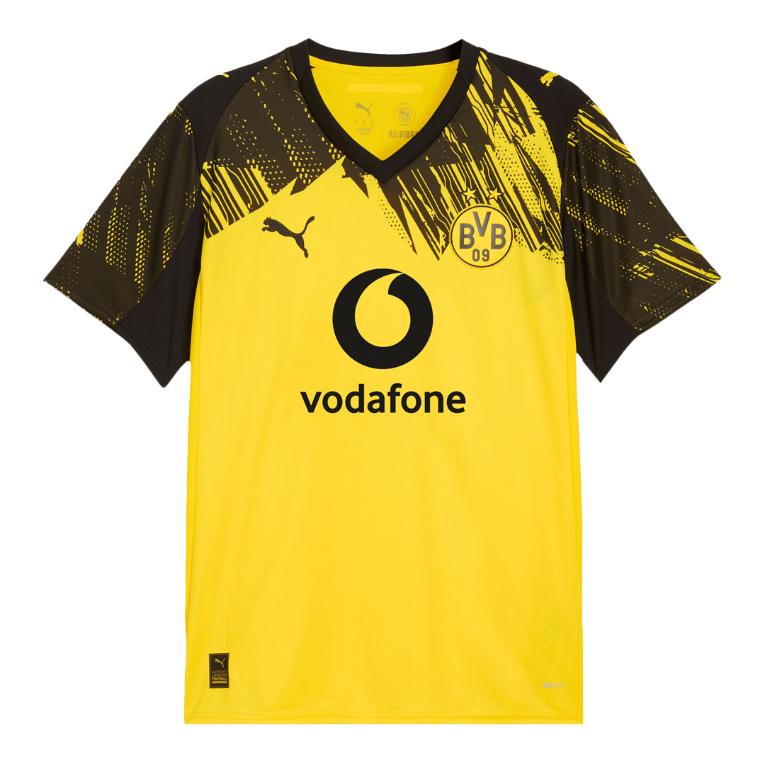 Men's Borussia Dortmund 2025/26 Home Soccer Jersey product view 1