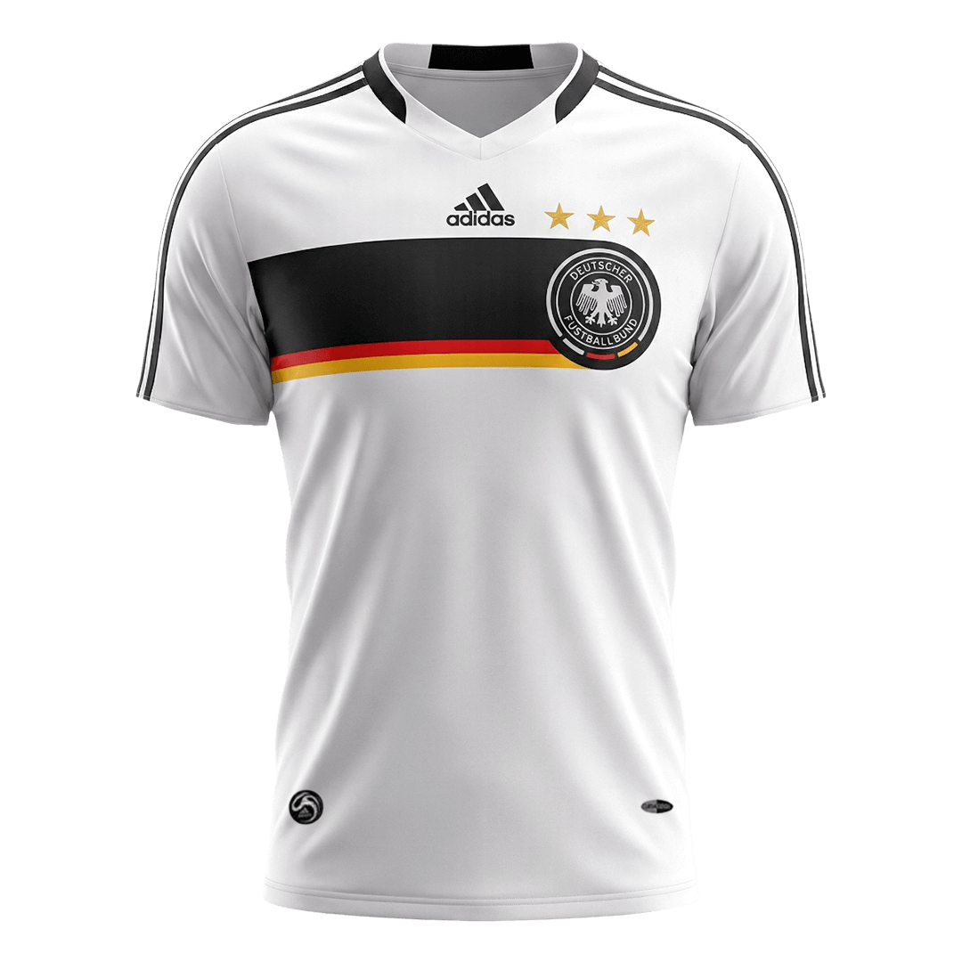 Retro Men's Germany 2008 Home Soccer Jersey product view 1
