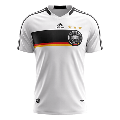 Retro Men's Germany 2008 Home Soccer Jersey product view 1