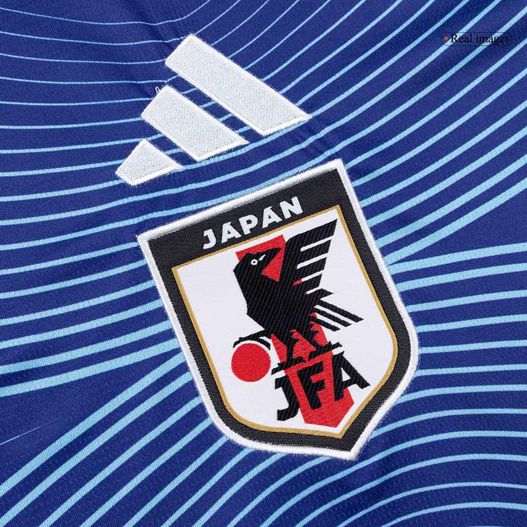 Men's Japan World Cup 2026 Home Long Sleeve Soccer Jersey product view 5