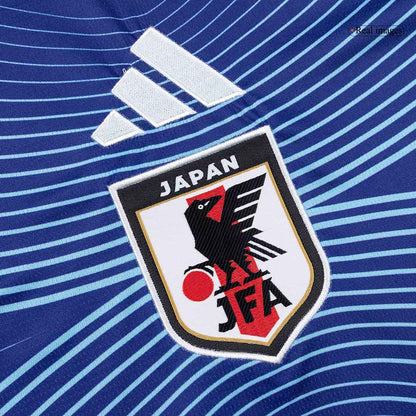 Men's Japan World Cup 2026 Home Long Sleeve Soccer Jersey product view 5