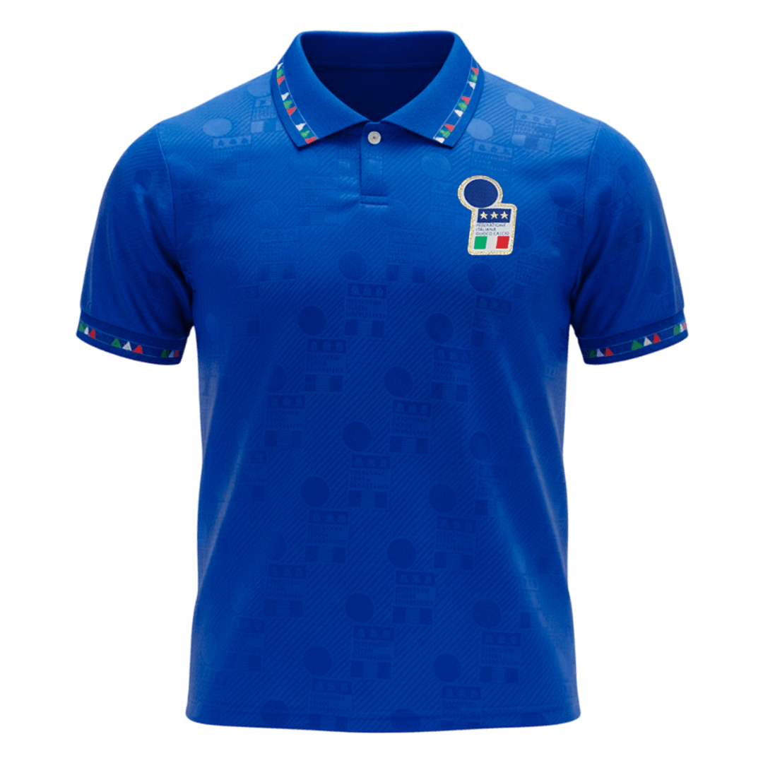 Retro Men's Italy 1994 Home Soccer Jersey product view 1