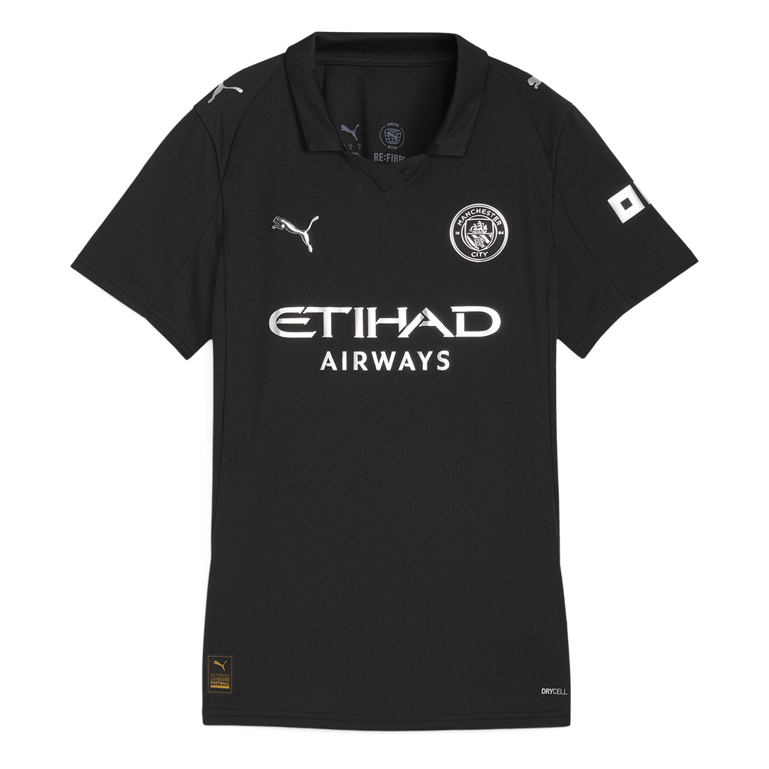Women's Manchester City 2025/26 Away Soccer Jersey product view 1
