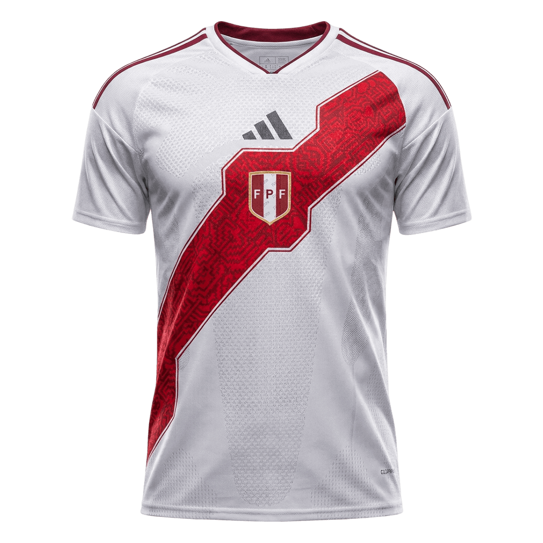 Men's Peru World Cup 2026 Player Version Home Soccer Jersey - Slim Fit product view 1
