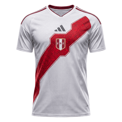 Men's Peru World Cup 2026 Player Version Home Soccer Jersey - Slim Fit product view 1
