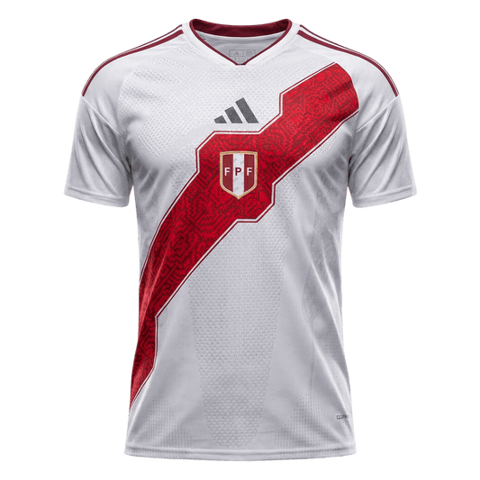 Men's Peru World Cup 2026 Player Version Home Soccer Jersey - Slim Fit product view 1