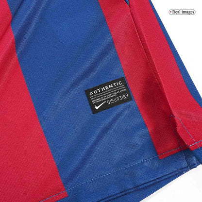 Retro MESSI #10 Men's Barcelona 2010/11 Home Soccer Jersey product view 7