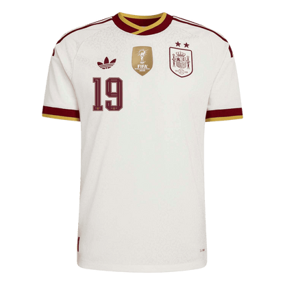 LAMINE YAMAL #19 Men's Spain World Cup 2026 Player Version Champion Edition Away Soccer Jersey product view 8